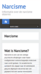 Mobile Screenshot of narcisme.net